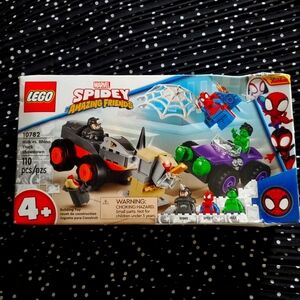 Lego Red and Blue Building Set with Minifigures
